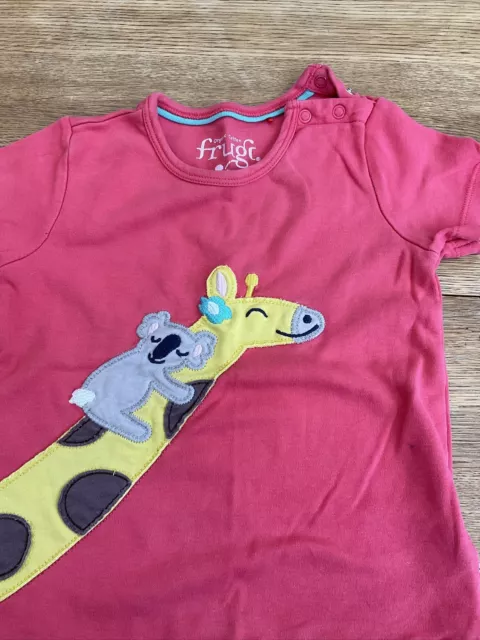 FRUGI T SHIRT GIRAFFE AGE 3-4 Years