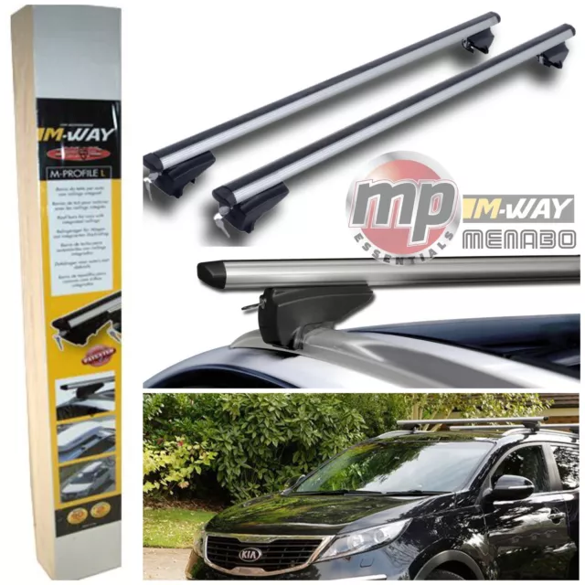 M-Way Lockable Aluminium Roof Rack Rail Bars for BMW 3 Series Touring F31 2015+