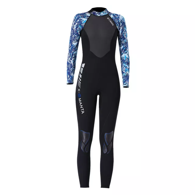 Womens Wetsuit Full Body 3mm Neoprene Surfing Scuba Diving Snorkeling Suit