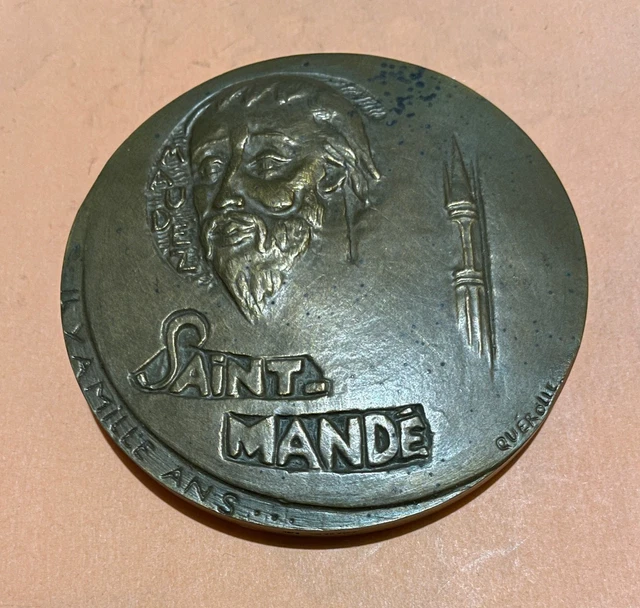 Médaille Bronze - François Étienne Reichel - Joueur De Rugby à XV - Sport Vintage