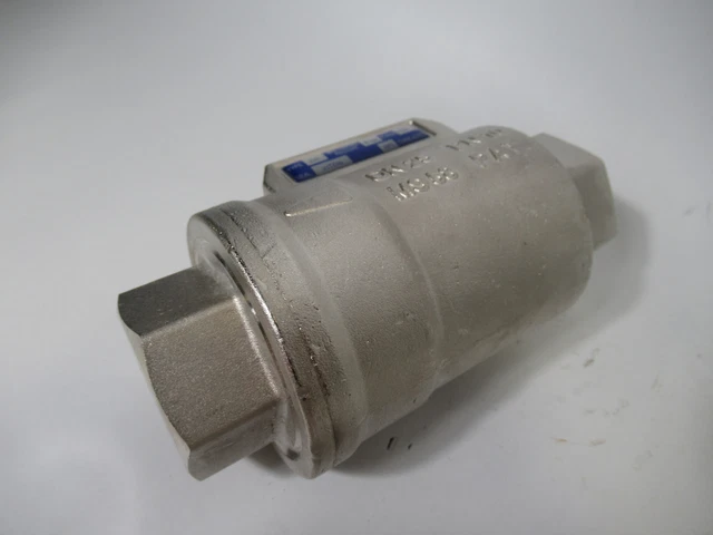 Omal Type DA 1" NPT Pneumatic In/Out Valve 8 bar 150DEG C NOP