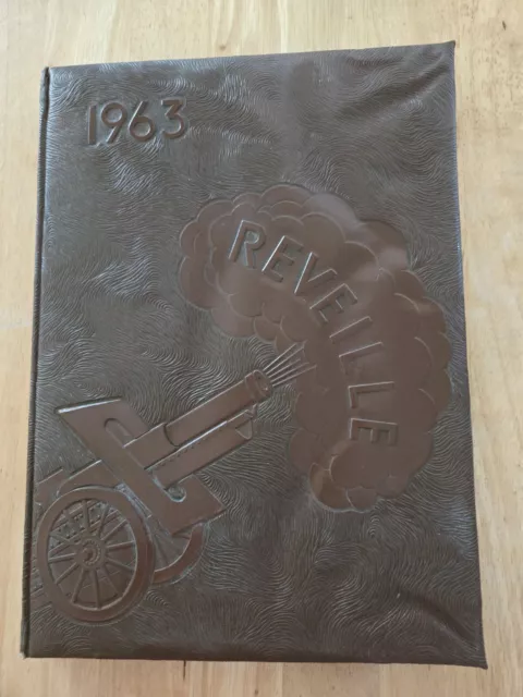 1963 Marmion Military Academy Yearbook Reveille - Aurora, Illinois- J. Oberweis