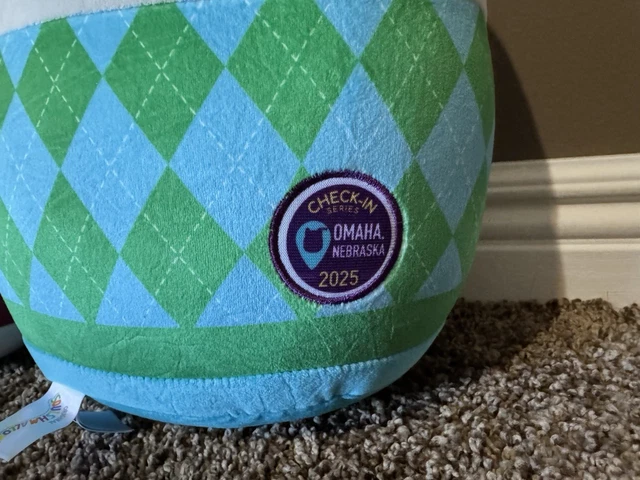 Set Peluche Squishmallows Buffett & Munger 16" + Pitbull Omaha 10" - Edizione 2025 BRK - Raro