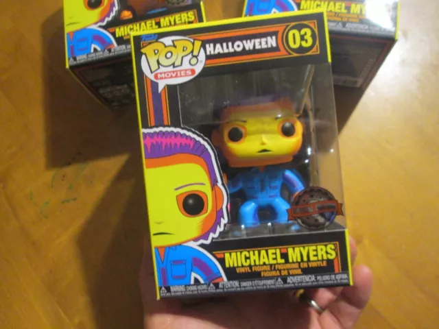 Funko Pop Movies Halloween Michael Myers # 03 Blacklight Special Edition Horror