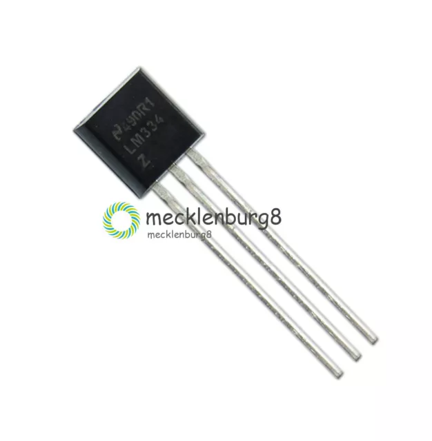 2Stks NSC LM334 LM334Z TO-92 3-Terminal Adjustable Current Source IC
