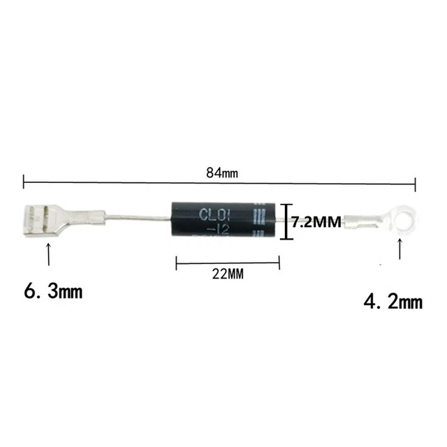 Zerone Diodes Haute Tension 20KV 2A Diode Haute Tension PRHVP2A-20 Redresseur Monophasé Faible