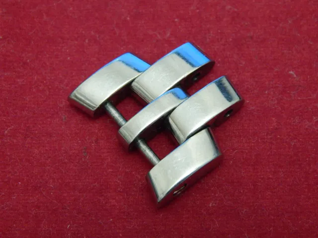 Baume Mercier Solid Steel Mv045216 Capeland Automatic Band Bracelet 19Mm Link