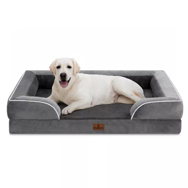 Waterproof Orthopedic Dog Bed Foam Dog Beds for Extra Large Dog Durable Dog Sofa