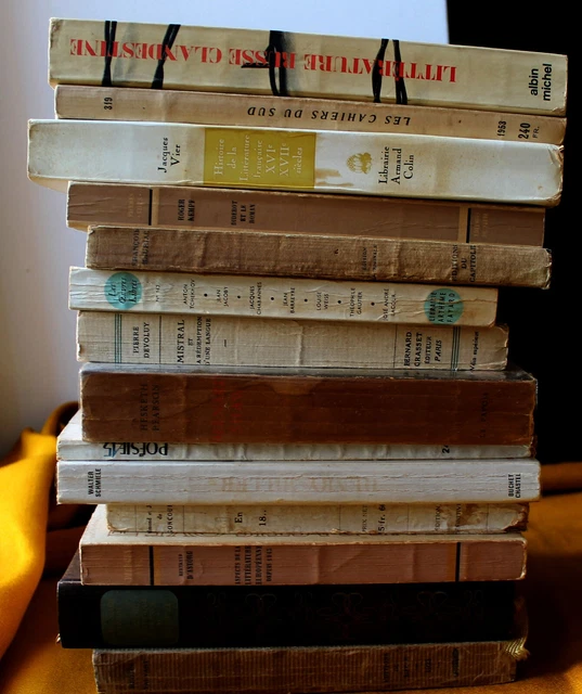 lot de livres - littérature - quelques dédicaces