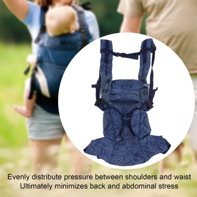 Baby Carrier Baby Backpack Carrier Adjustable Reliable Cotton Material For