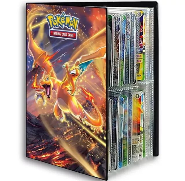 Pokemon Sammelalbum für 240 Karten Portfolio 4-Pocket Sammelkarten Heft Ordner