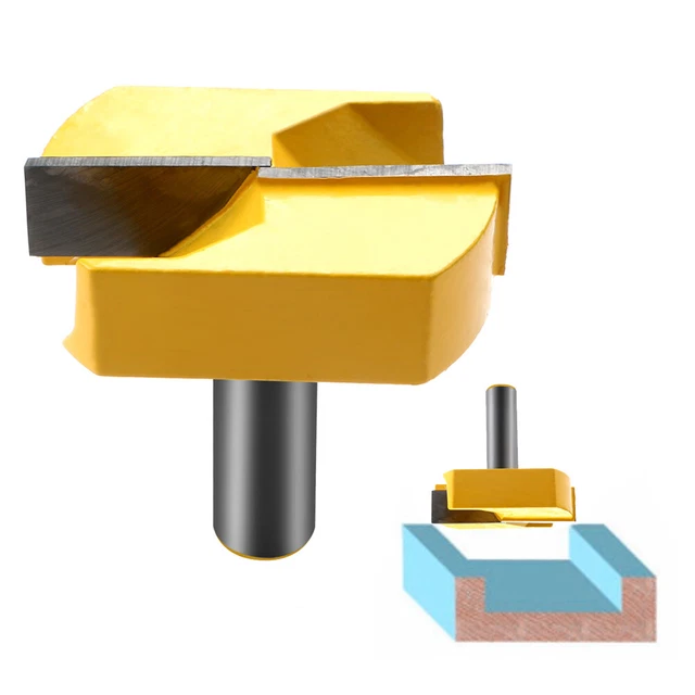 1/2 Inch Shank 2-1/4 Inch Diameter Bottom CleaningRouter Bit WoodworkCutter Hot