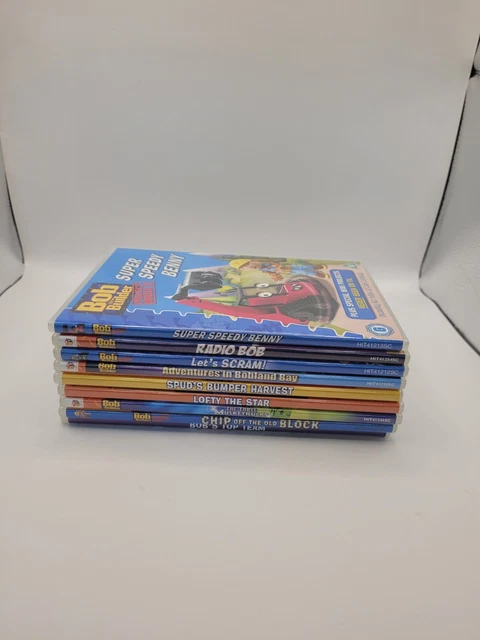 BOB THE BUILDER DVD Bundle X 6 Children TV Series £5.43 - PicClick UK
