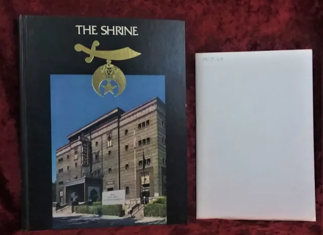 1977 "The Shrine" The Syria Mosque Book Of History Pittsburgh, Pa U.s.a.