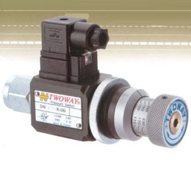 TWOWAY HYDRAULIC PRESSURE SWITCH RELAY VALVE DNF-040/070/150/250/360K-06i/22B