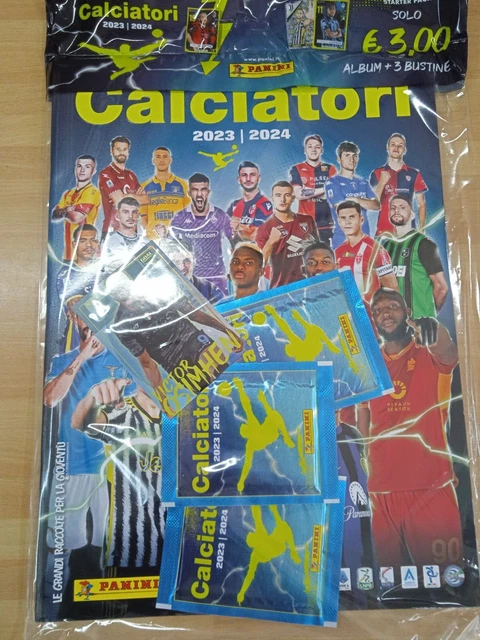 Starter Pack Panini 2024-2025 - Álbum De Cromos + 4 Sobres De Cartas | Color Azul Para Coleccionistas