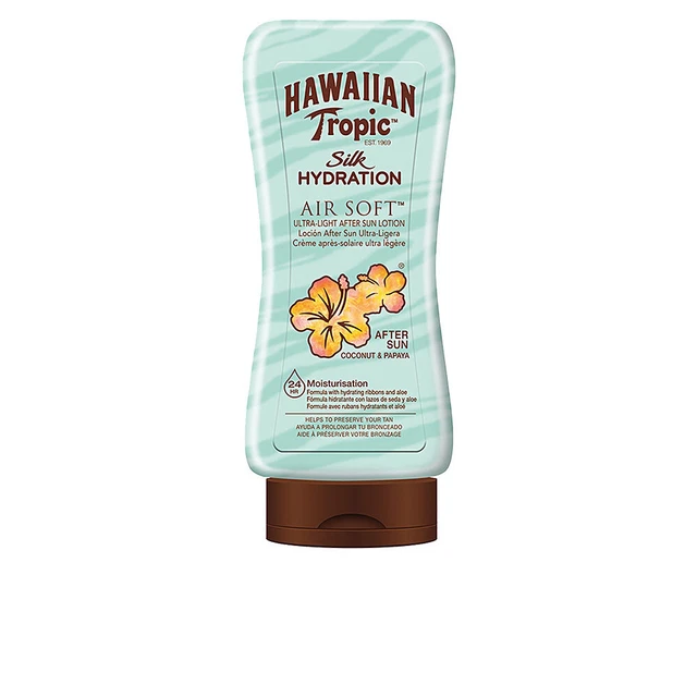 Solar Hawaiian Tropic unisex AFTER SUN SILK HYDRATION coconut & papaya 180 ml