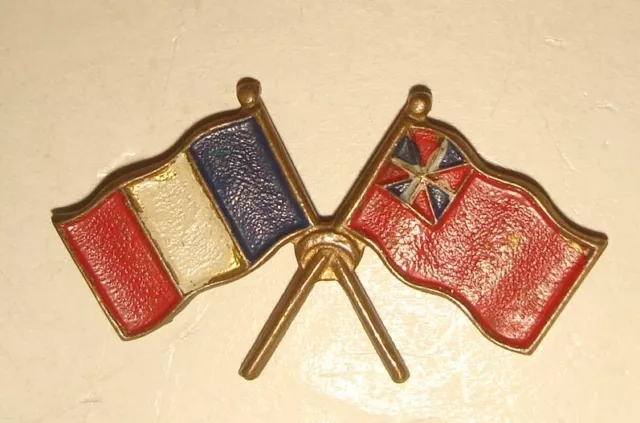 Badge Québec, insigne de province du Canada avec drapeau + fond support  scratch