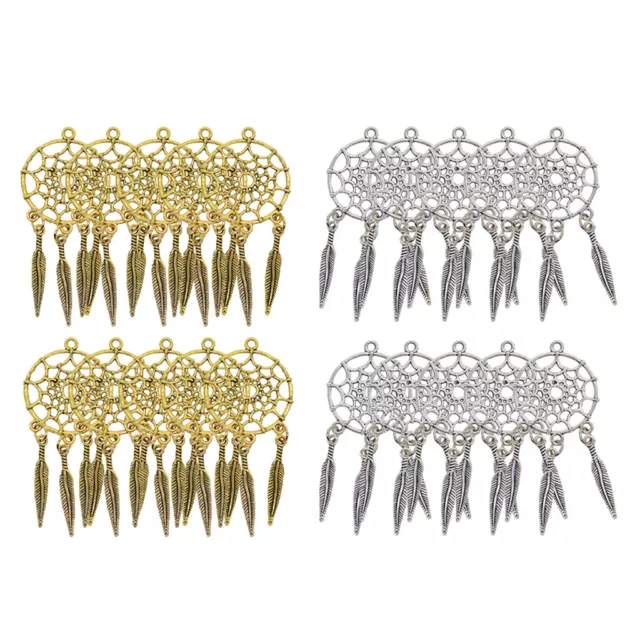 20 Stück Tibetischen Silber und Goldene Legierung Dream Catcher Charms