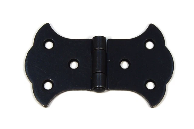 Produktbild von Stück Antike Scharniere, 70 X 35 Mm, Vintage-Schranktürscharnier, 6