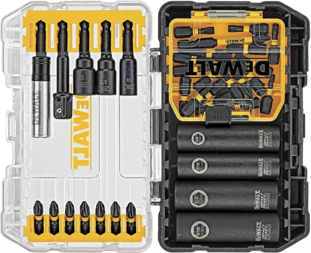 DEWALT Screwdriver Bit Set, Impact Ready, FlexTorq, 35-Piece (DWA2T35IR)
