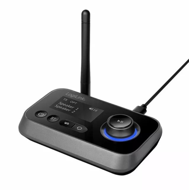 Bluetooth 5.0 Empfänger Sender Transmitter AUX Audio Adapter TV Kopfhörer S/PDIF