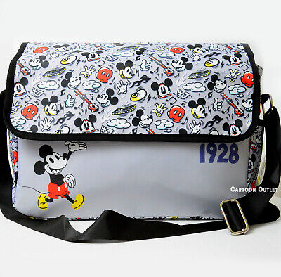 Mickey Mouse Diaper Bag Set Large Disney Baby Bottle Holder Baby Shower Gift New