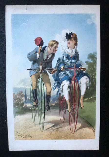 Ancien Puzzle En Carton Chromolithographie - Allemagne XIXème Siècle - Occasion