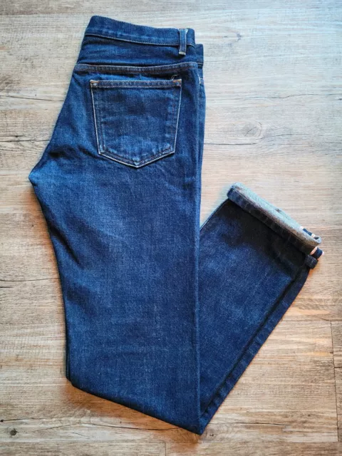 APC Petit New Standard Raw Selvedge Indigo Blue Denim Jeans Size 31 Slim