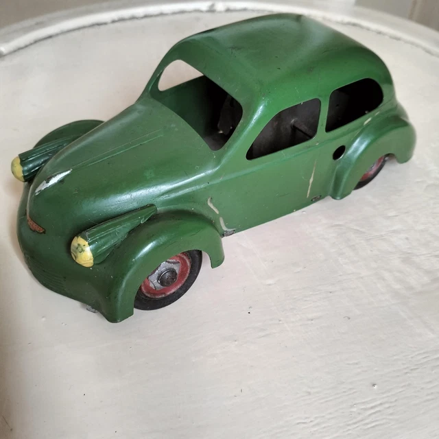 JOUET ANCIEN CR CAMION TOLE SIMCA CARGO BENNE BASCULANTE FRI
