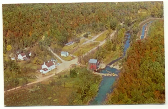 Rockbridge MO Rainbow Trout Ranch Postcard ~ Missouri