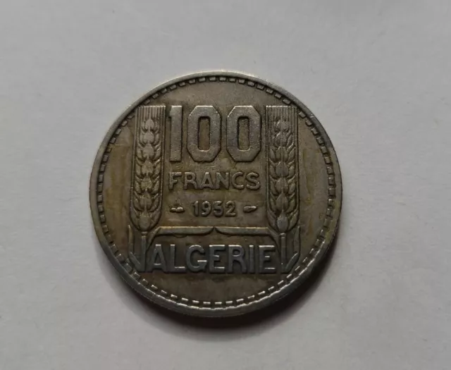 100 Francs Algerien 1952