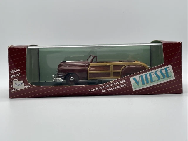 Miniature 1/43 Marque One Models – Chrysler Town & Country 1949 – Modèle Assemblé