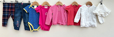 Baby Girls Bundle Of Clothing Age 6-9 Months Mothercare Next George