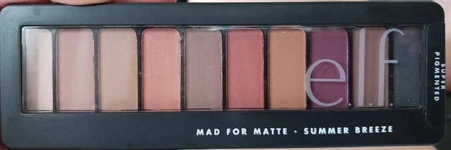 e.l.f. Cosmetics Mad for Matte Eyeshadow Palette SUMMER BREEZE Super Pigmented