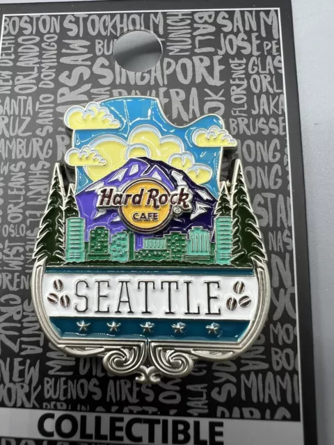 Hard Rock Cafe Seattle Washington Core City Icon Series Pin Hotel Casino