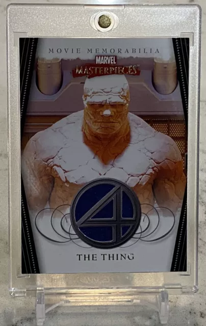 Thing Fantastic Four Marvel Masterpieces Movie Worn Costume Memorabilia Card Sp