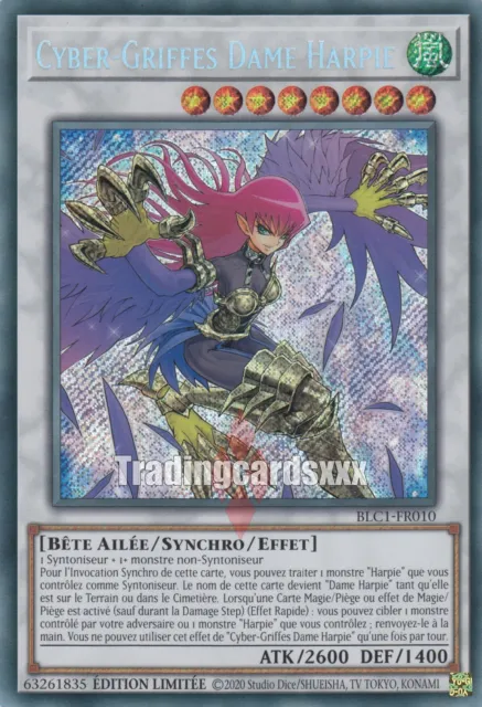 Yu-Gi-Oh! Cyber-Griffes Dame Harpie : SE BLC1-FR010