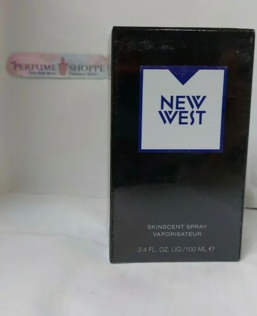 New West by Aramis for Men Skinscent Cologne Spray 3.4oz/100ml **NEW**SEALED**