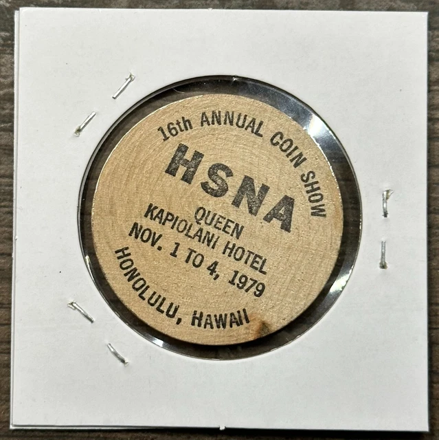 Centennial Of The Railroad In Hawaii - Wooden Nickel - Hawaii Token Coin 2
