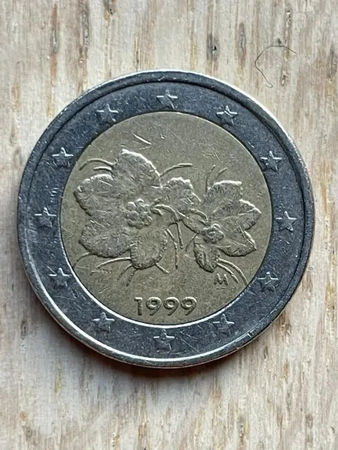 Piece De 2 Euros 1999 Fleur