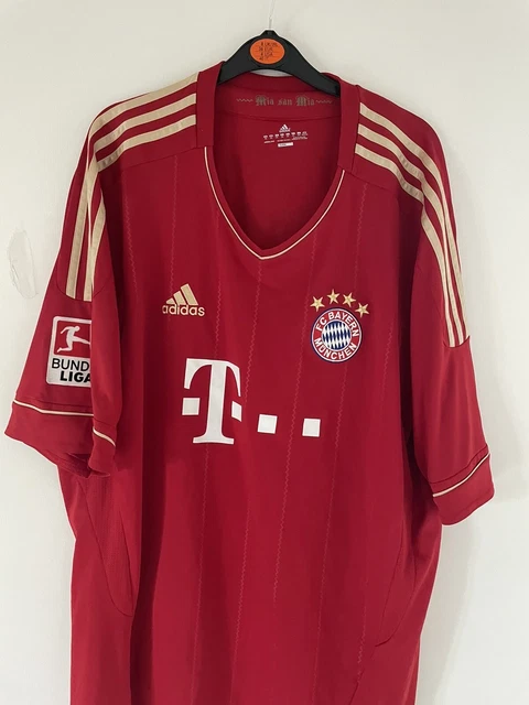 Maillot FC Bayern Munich Domicile 2010-2011 – Adidas, Taille XL, Neuf