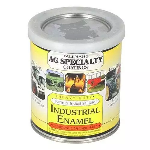 Allis Chalmers Corporate Orange Tractor Paint Quart