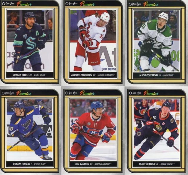 2022-23 O-PEE-CHEE OPC Hockey PREMIER Insert ***U Pick***    #P10 -P99