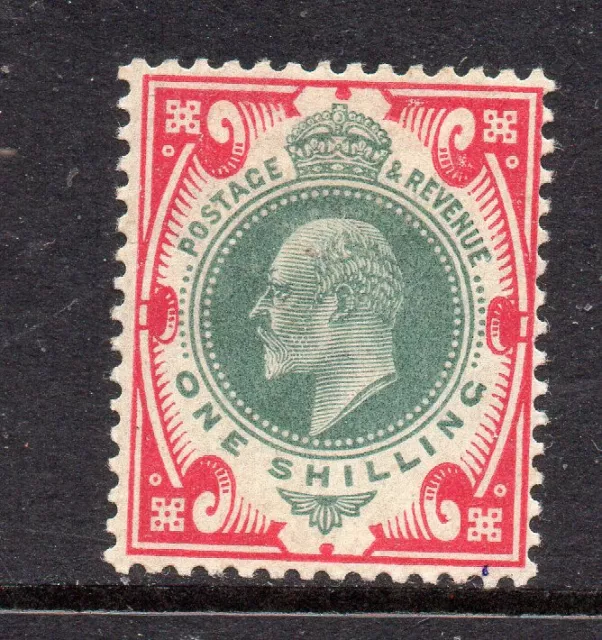 M45(2) 1/- Dull Green/Bright Carmine L/M/Mint CAT £100++