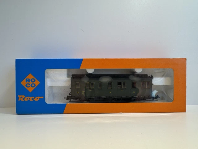Voiture Voyageurs 1ère Classe SNCF Roco 6200004 – HO 1/87 – époque 4