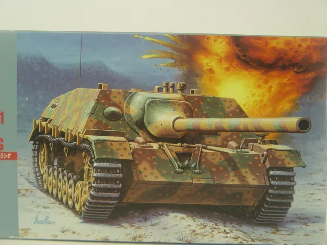 Dt. Jagdpanzer IV sd.Kfz.162   Hasegawa Panzer  Bausatz  1:72 -  31150 #E gebr.