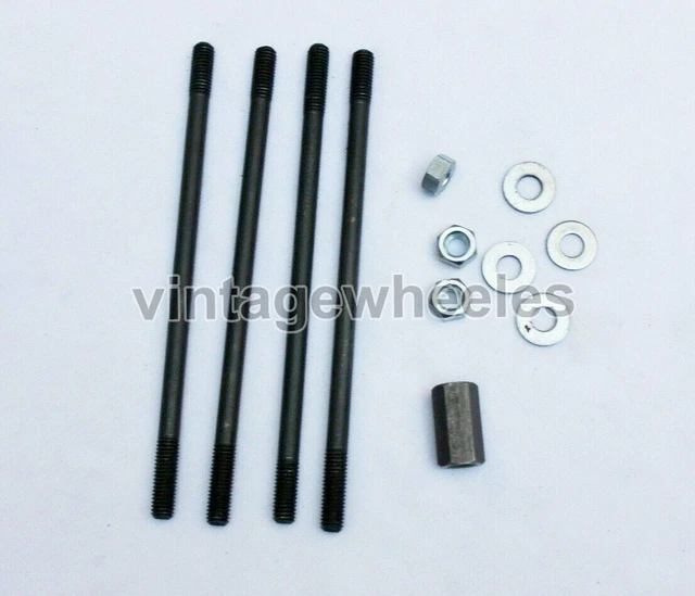 KIT BORCHIE E dadi cilindro TV Lambretta GP LI SX taglia standard nuovo ...
