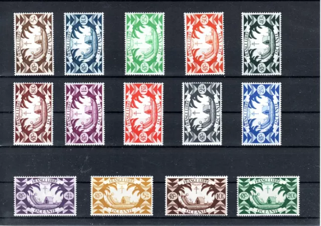 Timbre Oceanie France Colonie 1942 N°155/168 Neuf* Mh
