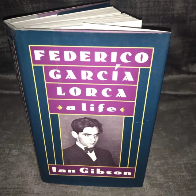 Federico Garcia Lorca A Life By Ian Gibson 1989 DJ HB Rare Pantheon